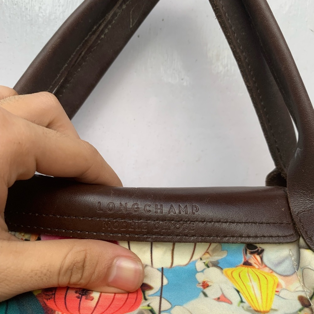 Mary katrantzou Longchamp le pliage tote bag limited edition - Picture 4 of 11